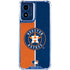 MLB Houston Astros Split Moto G 5G (2024) Clear Case